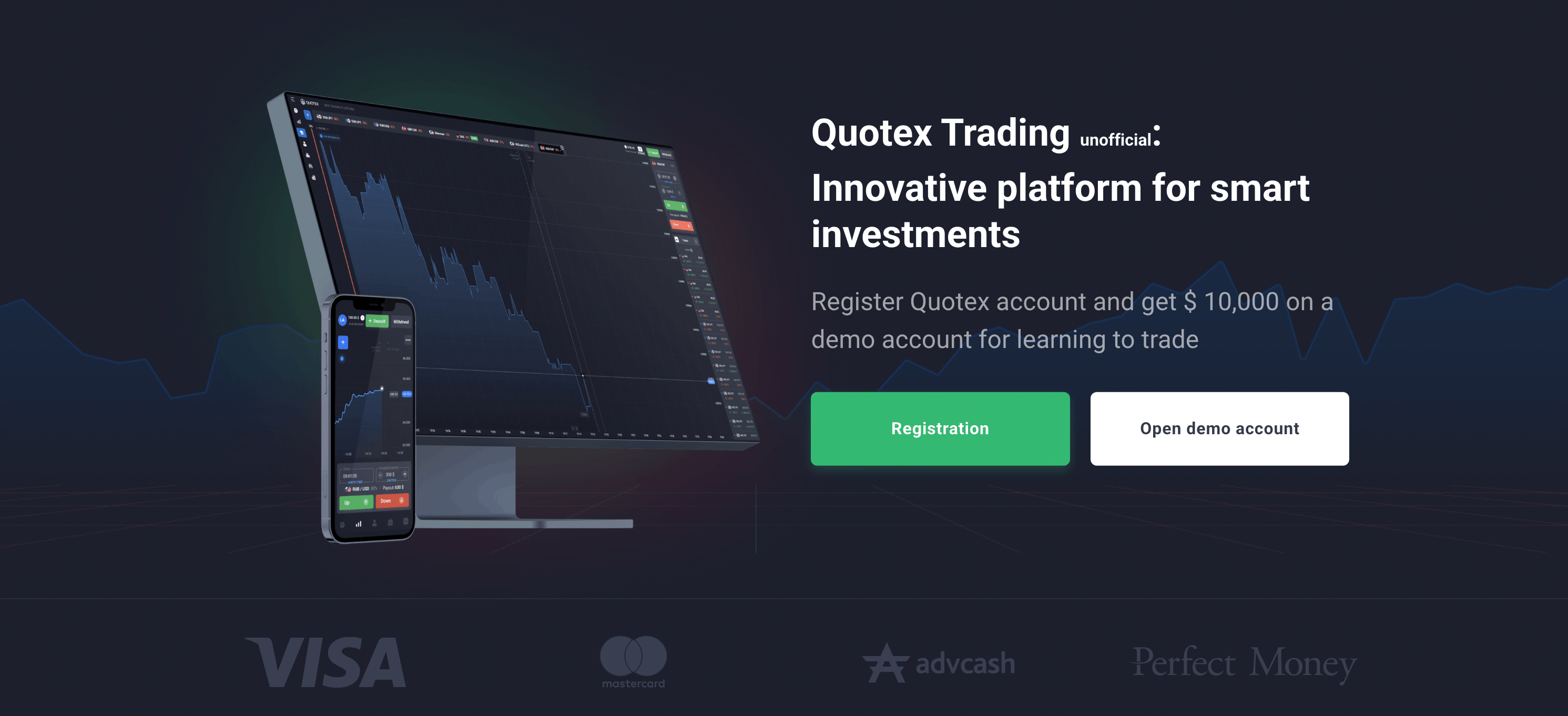 Quotex Affiliate Hero Image